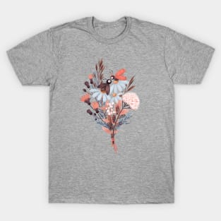 Flowers and butterflies T-Shirt